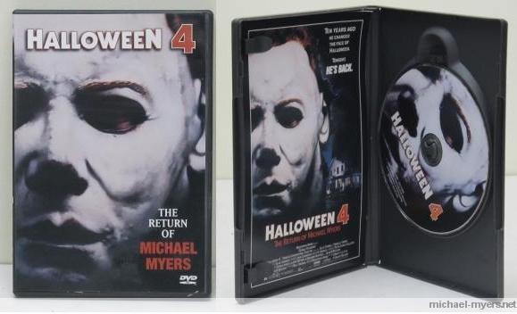Halloween 4 and 5 DVDs