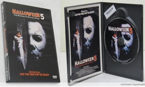 Halloween 4 and 5 DVDs