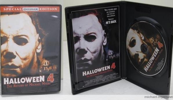 Halloween 4 and 5 DVDs