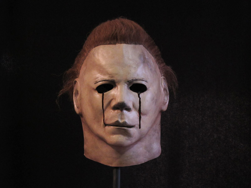 EXCLUSIVE: H2 Michael Myers Mask (Blood Tears) photos | MICHAEL-MYERS.NET