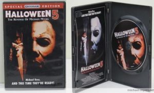 Halloween 4 and 5 DVDs