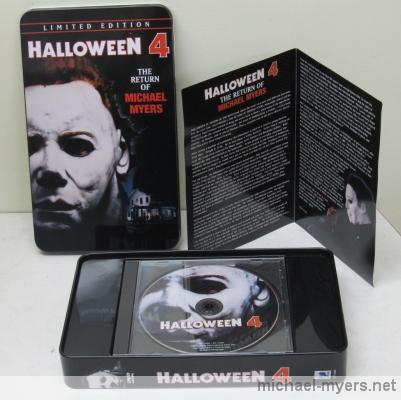 Halloween 4 and 5 DVDs