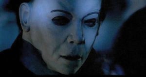 Michael Myers mask in Halloween Resurrection