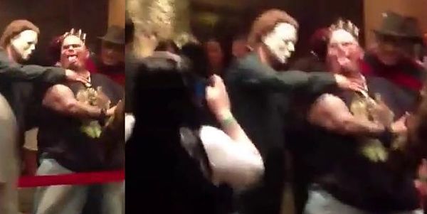 michael myers at monster mania 25 august 2013