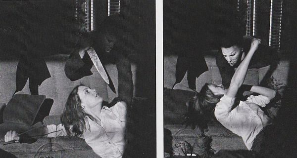 michael myers on set with john carpenter 13