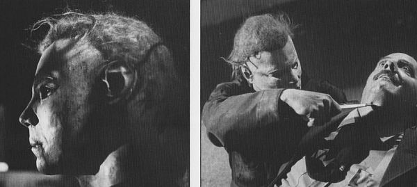 michael myers on set with john carpenter 15